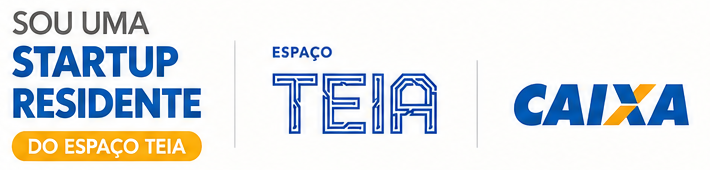 Selo Espaço TEIA CAIXA — em parceria com a Caixa Econômica Federal
